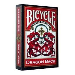 Bicycle Dragon Back Rosu