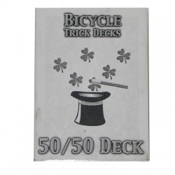 Bicycle 50 50 Deck Blue