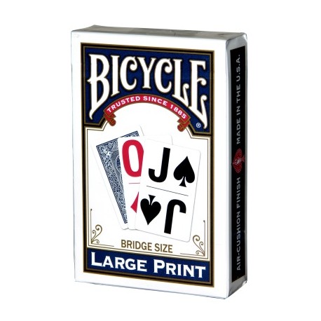 Bicycle Large Print Albastru